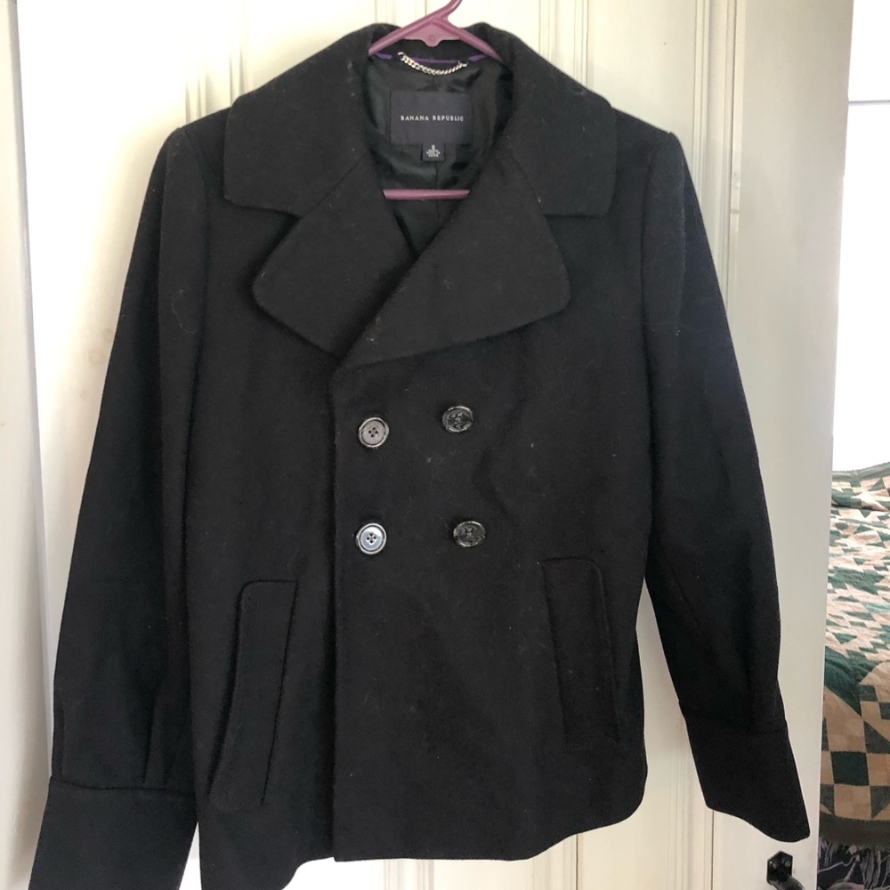 Short wool pea coat - make an offer